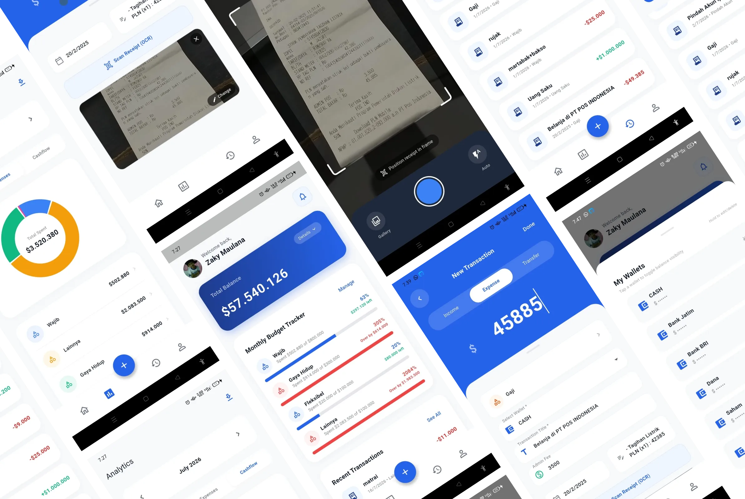 FinTrack APP project screenshot 1